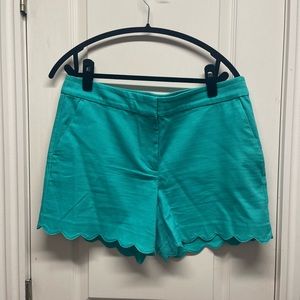 Talbots shorts aqua size 12P